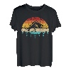 Angeln Fisch vintage retro T-Shirt