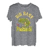 Big Bass Angeln Fangen von Fischen Linie Hooker Fischer T-Shirt