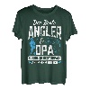 Herren Bester Opa Angeln Angler Anglerfan Fischer Fischen T-Shirt