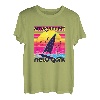 Amagansett Retro 80er Jahre Style Souvenir Strand T-Shirt