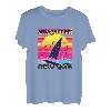 Amagansett Retro 80er Jahre Style Souvenir Strand T-Shirt
