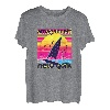 Amagansett Retro 80er Jahre Style Souvenir Strand T-Shirt