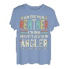 Herren Opa Lustig Ich bin kein Rentner Geschenk Angler Opa Angeln T-Shirt