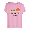 Retro Cool Catalina Island California Retro 70er Jahre Sunset T-Shirt