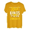 Fishing Birthday Kings Are Born In Januar T-Shirt