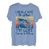 Herren Angel-Shirts für Herren, lustige Angel-T-Shirts T-Shirt