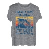 Herren Angel-Shirts für Herren, lustige Angel-T-Shirts T-Shirt