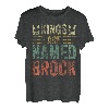 Lustiger personalisierter Name Shirt Kings Are Named Brock T-Shirt
