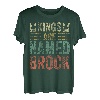 Lustiger personalisierter Name Shirt Kings Are Named Brock T-Shirt