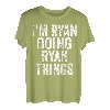 Herren I'm Ryan Doing Ryan Things Shirt Personalisierter Vorname T-Shirt