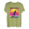 Bar Harbor Retro 80er Jahre Stil Souvenir Strand T-Shirt
