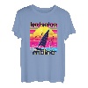 Bar Harbor Retro 80er Jahre Stil Souvenir Strand T-Shirt