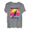 Bar Harbor Retro 80er Jahre Stil Souvenir Strand T-Shirt
