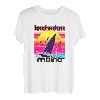 Bar Harbor Retro 80er Jahre Stil Souvenir Strand T-Shirt