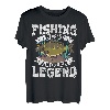 Carp Fishing Legend Bester Angler Geschenk Angeln Karpfen T-Shirt