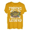 Carp Fishing Legend Bester Angler Geschenk Angeln Karpfen T-Shirt