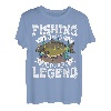 Carp Fishing Legend Bester Angler Geschenk Angeln Karpfen T-Shirt