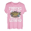 Carp Fishing Legend Bester Angler Geschenk Angeln Karpfen T-Shirt