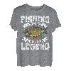 Carp Fishing Legend Bester Angler Geschenk Angeln Karpfen T-Shirt