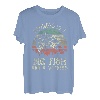 Vintage Barschangeln Glück ist ein großer Fisch und ein Zeuge T-Shirt