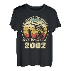 Geburtstag der feinste Angler sind im Jahr 2002 Angeln geboren T-Shirt