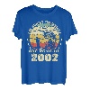 Geburtstag der feinste Angler sind im Jahr 2002 Angeln geboren T-Shirt