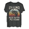 Herren Bester Opa Angeln Angler Anglerfan Fischer Angelopa T-Shirt