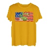 Mythik Lures Angelshirt mit amerikanischer Flagge für Herren T-Shirt