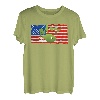Mythik Lures Angelshirt mit amerikanischer Flagge für Herren T-Shirt