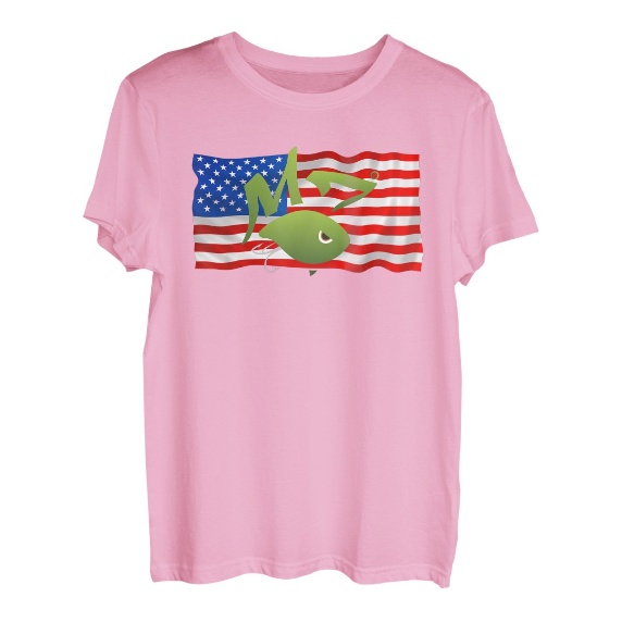 Mythik Lures Angelshirt mit amerikanischer Flagge für Herren T-Shirt -  Hapfox