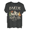 Faith Can Move Mountains Matthäus 17:20 Bibelvers Christian T-Shirt