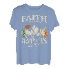 Faith Can Move Mountains Matthäus 17:20 Bibelvers Christian T-Shirt
