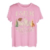 Faith Can Move Mountains Matthäus 17:20 Bibelvers Christian T-Shirt