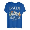 Faith Can Move Mountains Matthäus 17:20 Bibelvers Christian T-Shirt