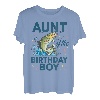 Tante des Geburtstags Jungen Angeln Geburtstag Barsch Fisch B-Day T-Shirt