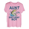 Tante des Geburtstags Jungen Angeln Geburtstag Barsch Fisch B-Day T-Shirt