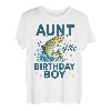 Tante des Geburtstags Jungen Angeln Geburtstag Barsch Fisch B-Day T-Shirt