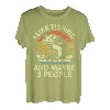 Funny I Like Bass Fishing Maybe 3 Personen Kind Junge Kleinkind Herren T-Shirt