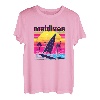 Malediven Retro 80er Jahre Stil Souvenir Strand T-Shirt