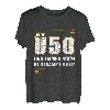 Herren Lustiges Angler Design Ü50 Jahre fischen angeln T-Shirt