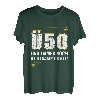 Herren Lustiges Angler Design Ü50 Jahre fischen angeln T-Shirt