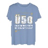 Herren Lustiges Angler Design Ü50 Jahre fischen angeln T-Shirt