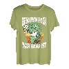 Besoffen Hoch Wer Hand Ist Trinkspruch Nachbar Angeln Fisch T-Shirt