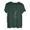 Vintage nautischer Bootsanker Amerikanische Flagge, Ozean, Angeln T-Shirt