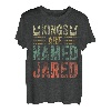 Lustiger personalisierter Name Shirt Kings Are Named Jared T-Shirt