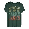 Lustiger personalisierter Name Shirt Kings Are Named Jared T-Shirt