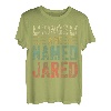 Lustiger personalisierter Name Shirt Kings Are Named Jared T-Shirt