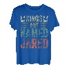 Lustiger personalisierter Name Shirt Kings Are Named Jared T-Shirt