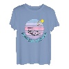 Ponton Captain Sunset Lustig Ponton Bootfahren Leben T-Shirt