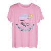 Ponton Captain Sunset Lustig Ponton Bootfahren Leben T-Shirt